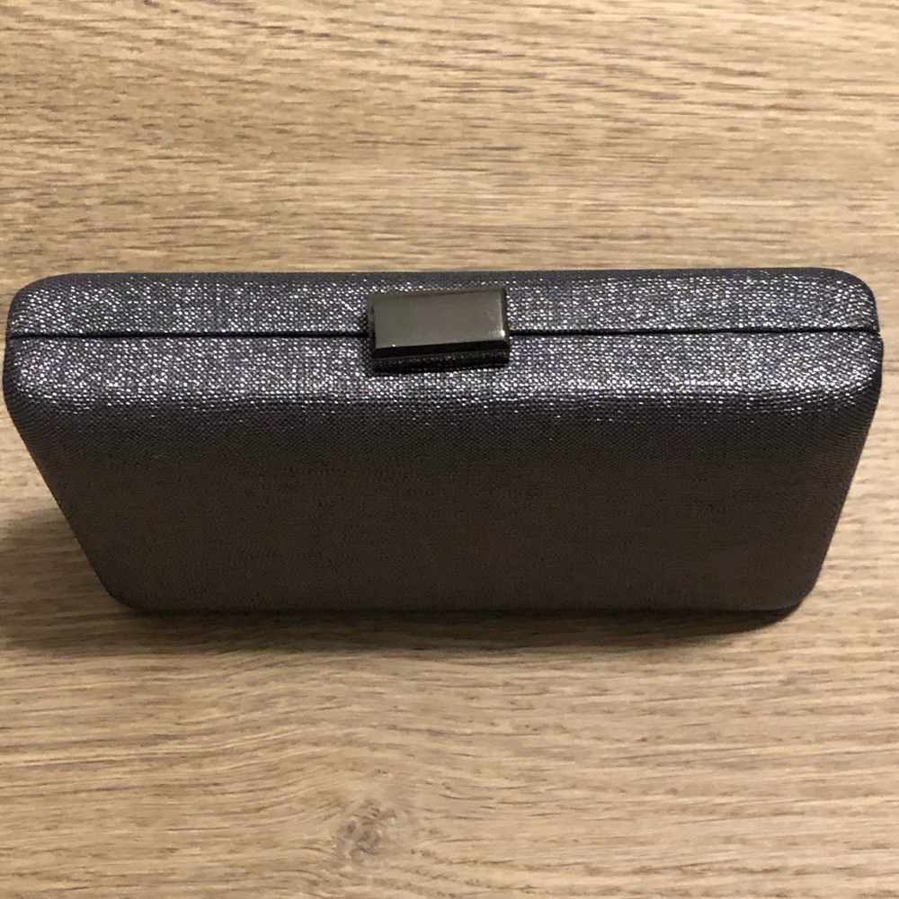 Sole Society Silver Clutch